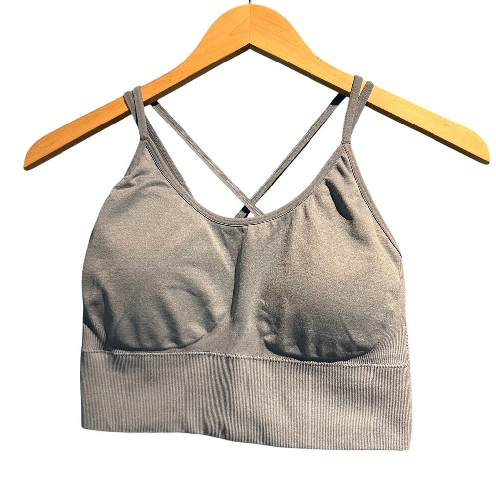 Yoga Bra Size large Set of 3 Longline Lounge Bra's Sports Bra Workout Comfy